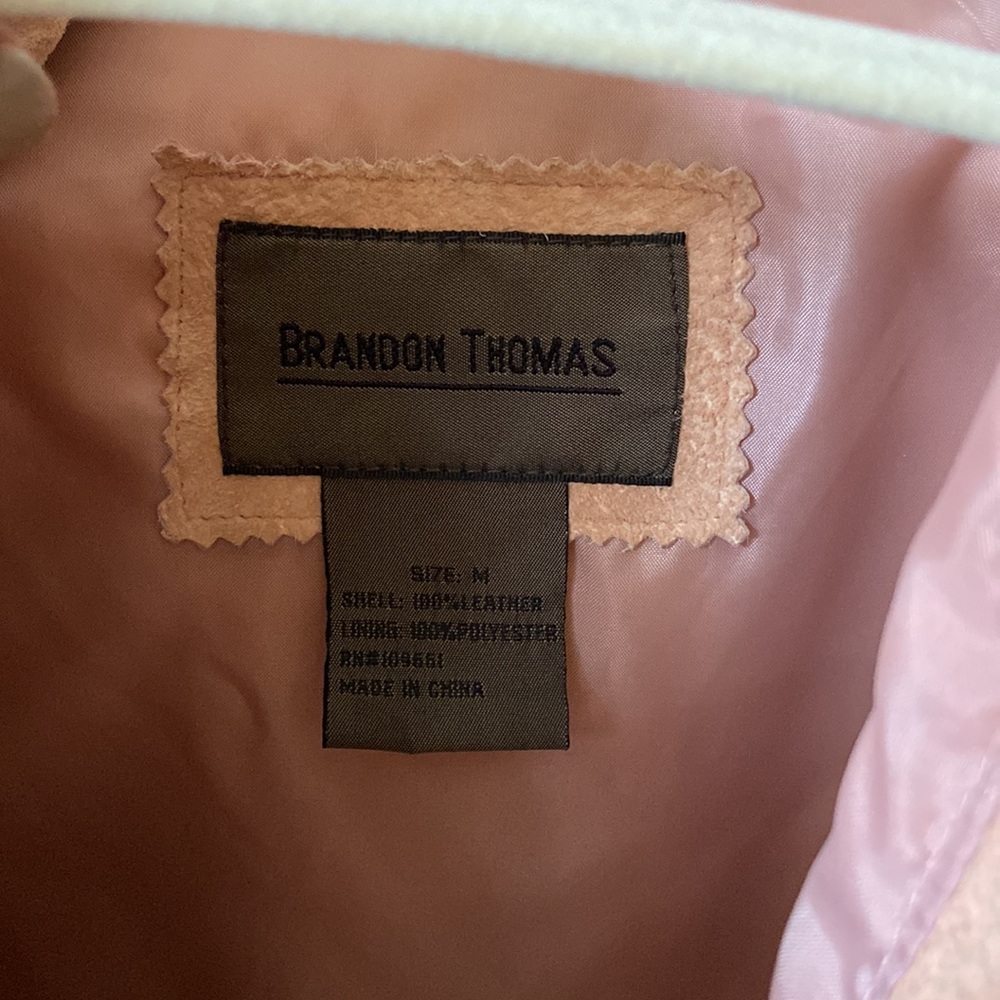 Brandon Thomas Suede Jacket M - Picture 2 of 4